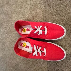 Keds Women's Red Canvas Sneakers